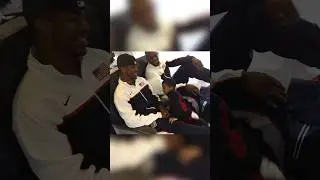 LeBron James helps Lil Chris find Chris Paul on the #USABMNT plane in 2012.🥹| #Shorts
