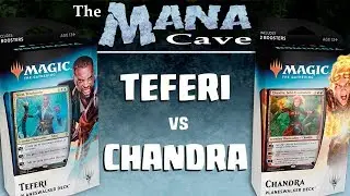 MTG - Teferi vs Chandra : Planeswalker Deck Showdown! 