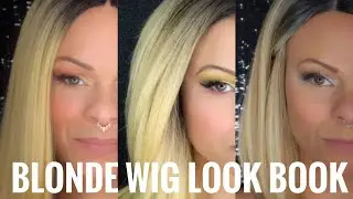 Blonde Wig Look Book