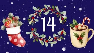 DIY Adventskalender - T&uuml;rchen 14 - Origami Geschenkbox falten - Schachtel basteln