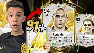 ASTA MI-A PICAT din 91+ ICON PACK COMPENSATION pe CONTUL MEU pe EA FC 25 ROMANIA!