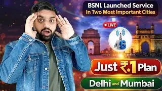 BSNL 4G Live in Delhi & Mumbai 🔥 | Speed, Plans & Coverage Full Details