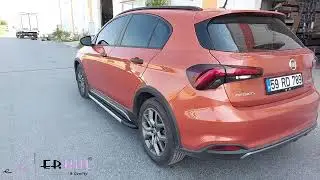 ERKUL DUR DURU Stopnie boczne Fiat Tipo Cross 2021 Prezentacja / Presentation Bagażniki24_PL