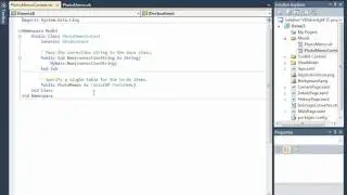 Part 3 -  Visual Basic .Net to build a Windows Phone voice and photo memo application