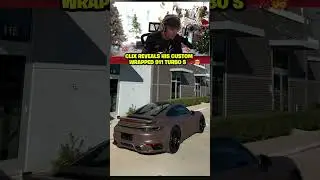 Clix REVEALS his custom wrapped 911 Turbo S 🏎️🤯