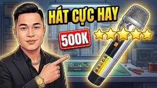 Ngỡ ng&agrave;ng bộ Mic 500k h&aacute;t hay như ca sĩ: Cần g&igrave; Mic chục triệu nếu biết loại n&agrave;y! #HuyThoDien