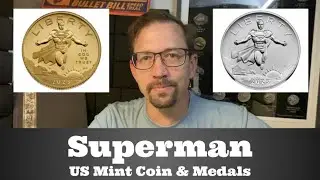 Superman - Hope & Strength - US Mint Gold Coin & Silver Medals Pre-Order