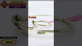18k Yellow Gold Diamond Bracelet #jewelry #bracelet