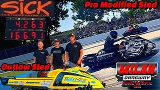 Outlaw Sled & Pro Modified Sled - MD Heads Up Series - Milan Dragway