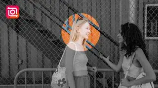 How to highlight moving object on inshot
