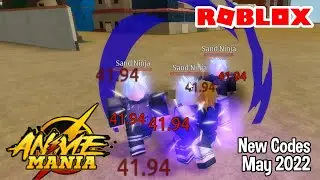 Roblox Anime Mania New Codes May 2022