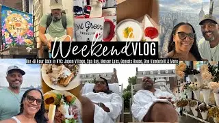 Vlog #160 | Our 48 Hour Date in NYC | Japan Village, QC NY Spa Day,  Summit One Vanderbilt & More