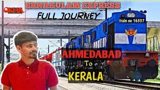 🚆 Ahmedabad to Kerala Train Journey | Indian Railways Travel Vlog 2025 | Salman Vlog1 🌴🇮🇳