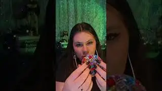ASMR but only using triggers my little sister made for me 🥺 #asmr #asmrsounds #relax #sleep #tingles