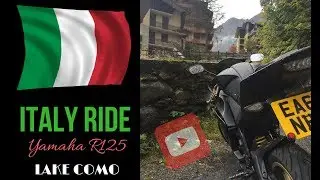 YAMAHA R125 | LAKE COMO, ITALY | MOUNTAIN RIDE