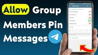 How to Allow Group Members On Telegram Pin Messages (Updated)