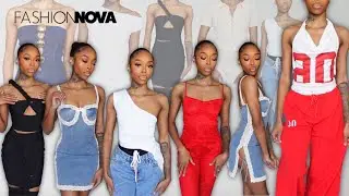 affordable spring fashionnova haul for vacation 🌺 dresses, two piece sets, tops & more!