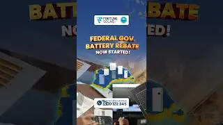 Federal Solar Battery Rebate Program Now Started! ⚡ Latest Technology, VPP & Rebate Ready Packages