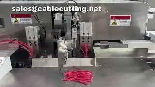 Dual Head Dip Tinning Machine for 8 Silicone Wires Increased Output
