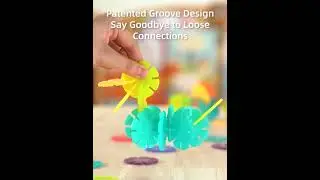 Mideer Colorful Snowflake Blocks #toys #mideer