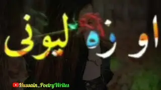 Pashto Black Screen WhatsApp Status|Pashto Poetry|Pashto Shayari|Pashto Black Screen Lyrics| #SHORTS