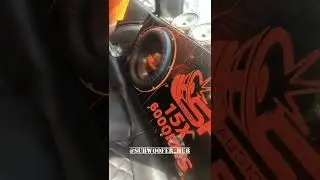 subwoofer xmax spaudio 6000rms amp 8000rms #youtube#bass#subwoofer#18hz#23hz#spaudio#explore