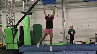 Ninja warrior competition 1st place🥇 Elite Female Division 