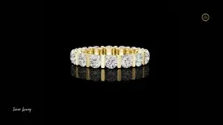 Round Cut Eternity Band #ivevar #ring #usa