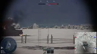 War Thunder - Longe Range Sniper hitting a moving penny