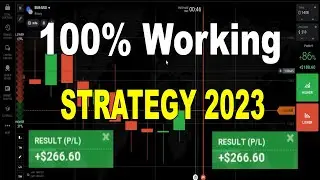 Binary Option 100% Working Strategy 2023 | Using Robot V-23 Pro