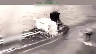 US footage shows latest oil tanker seizure | AFP