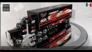 Matchbox Trailer Kenworth Aerodyne CHEVROLET, GOODWRENCH, SPORTS De 1992 Thailand 1/100