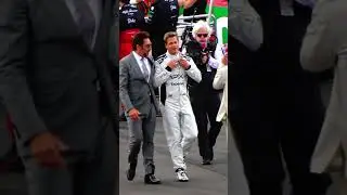 Brad Pitt on set filming new Formula One F1 movie #shorts #bradpitt