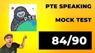 PTE Speaking 84/90!!! How?😉APEUNI Speaking Mock Test 32A
