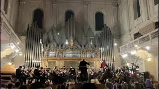 L.van BEETHOVEN-Sinfonia n.7 Allegretto. Massimo Bacci dirige il primo concerto dell'OSCSC di Roma.