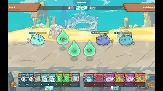 Axie Aqua Aqua Plant | vs Double Anemone, Bird | Plant, Mech, Dusk | Plant, Aqua, Termi |