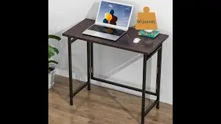Bureau pliant, table pliable permettant d'&eacute;conomiser de l'espace