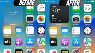 11 Ways to Fix weather Widget not updating or working on iPhone & iPad iOS 16/17