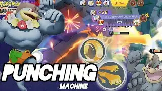 Machamp Rush Mode!Close Combat + Submission Cross Moveset || Pok&eacute;mon Unite||Shadow Unite
