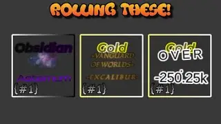Rolling 1/1 OBSIDIAN ASTERION, #1 GOLD VANGUARD, and 1/1 GOLD OVER. in Fortune's End!