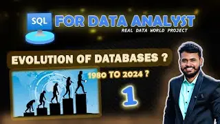 Evolution of Databases Flat Files to Block Chain? since 1980? MS-SQL|SQL For Data Analyst in Hindi 1