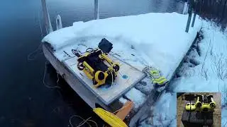 Chasing M2 cleaning Lake Amqui Nettoyage Lac