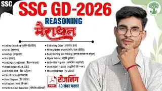 SSC-GD 2026: 🤯 Reasoning Marathon ☠️(One Shot) | Mori Classes