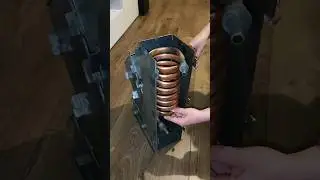 Rocket Stove Water Heater. Rocket Stove for cooking food and hot water