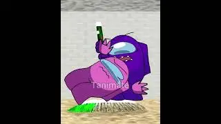 Among us Rodamrix || Gotta sweep! Sweep! Sweep! || Pink x Purple || animation meme #tanimate