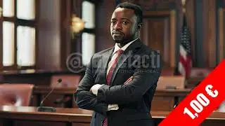 Attorney Standing in Courtroom &mdash; HD Legal Stock Footage (1920x1080)