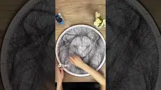 CUADRO CON HILOS, EN LA DESCRIPCI&Oacute;N EL ENLACE PARA QUE HAGAS EL TUYO #diy #artesaniasencuero #craft