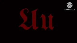 artistic alphabet horror in the Halloween