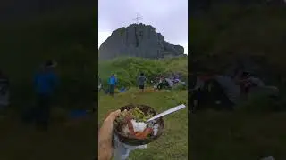breakfast at Mount Napulak