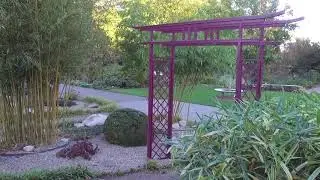 Japanischer Torbogen im Garten - Japan Gartendeko
